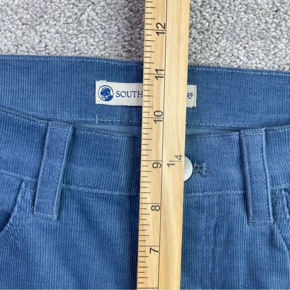 Southern Proper Pants Men’s 30X30.5 Blue Slim Straight Micro Corduroy Preppy - Picture 9 of 12